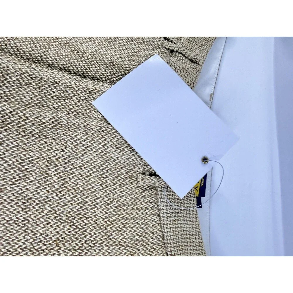 RARE Rugby Ralph Lauren Shorts Tweed Button Zip 32 NEW SAMPLE WITH TAG